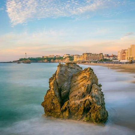 Апартаменти Studio Et Piscine Sur La Grande Plage Біарріц Екстер'єр фото